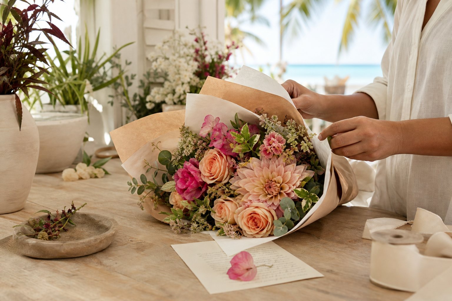 How to Send Flowers to the Bahamas from Abroad